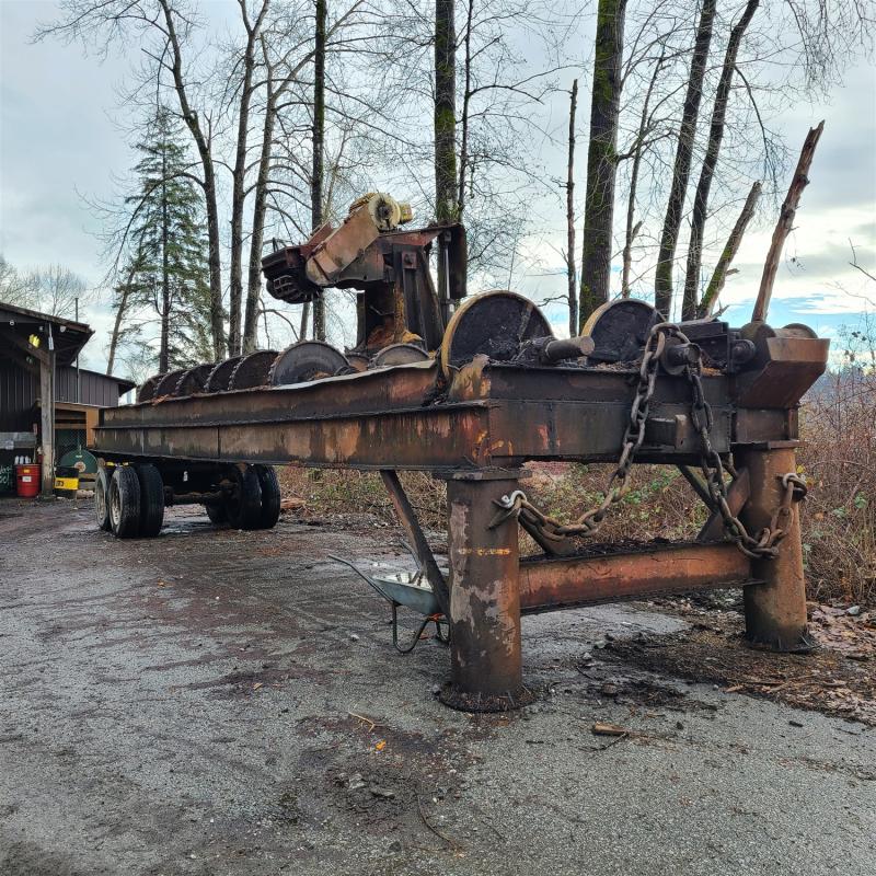 Portable rosser head debarker 75hp/575v